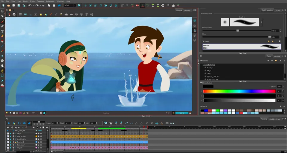 Hãy thử Phần mềm Toon Boom Harmony sáng tạo nên bộ phim hoạt hình của riêng bạn